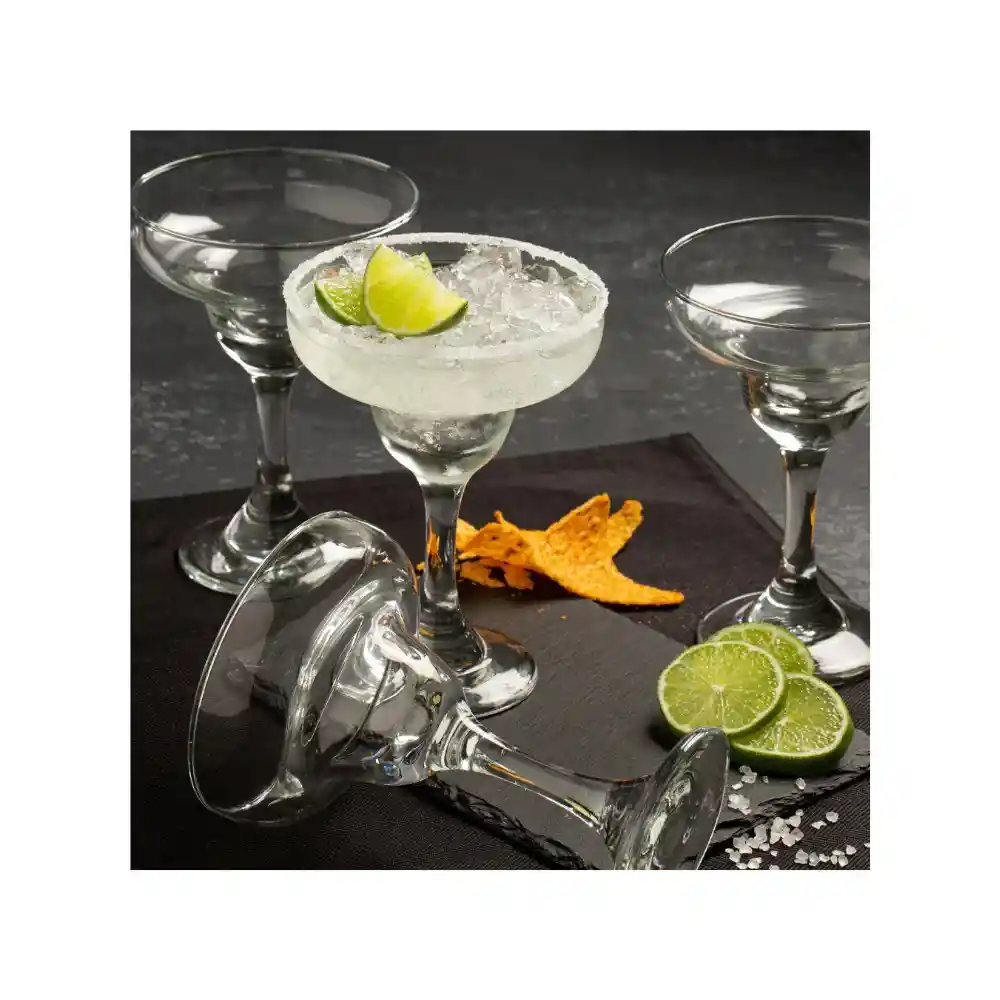 Copa Margarita X 4 Unidades Vidrio Cristar