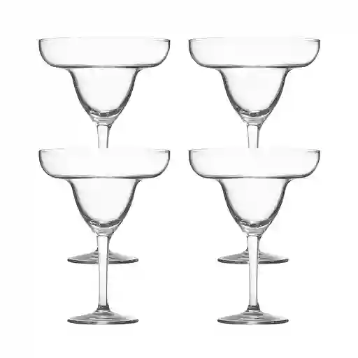 Copa Margarita X 4 Unidades Vidrio Cristar