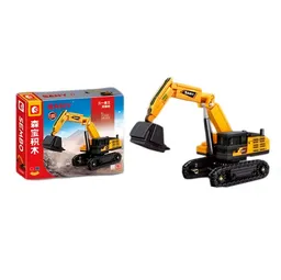 Figura Armable Armatodo Construccion Retroexcavadora Juguete