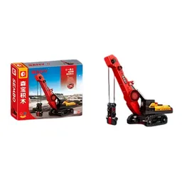 Figura Armable Armatodo Construccion Retroexcavadora Juguete