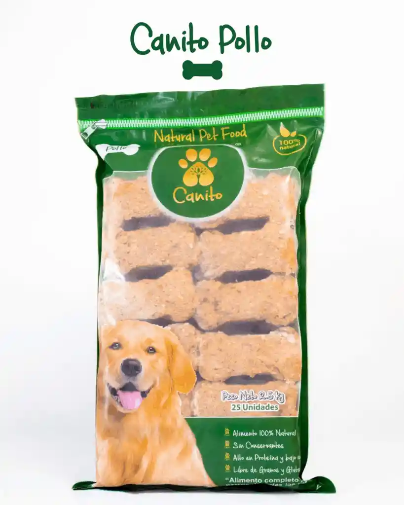 Canito Pollo - Dieta Barf