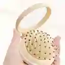 Cepillo Peine Liviano Pequeño Redondo Con Espejo Capibara Enkor