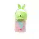 Tarro De Cauchos De Colores Animalitos Enkor Kids