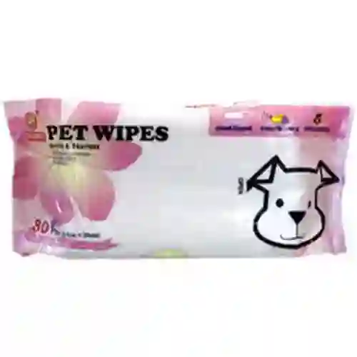 Pañitos Humedos Hushpet 80 Unidades