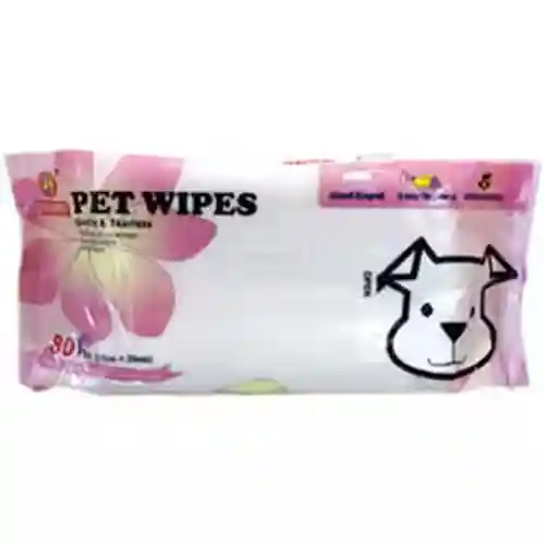Pañitos Humedos Hushpet 80 Unidades