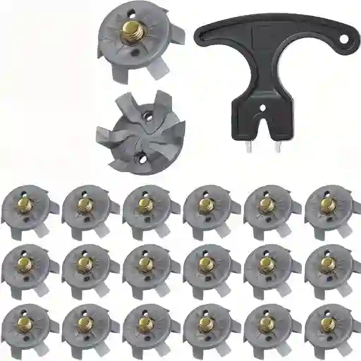 Spikes Para Zapatos De Golf Incluye Llave.