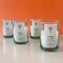 Set De 4 Velas Aromatizadas