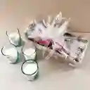 Set De 4 Velas Aromatizadas