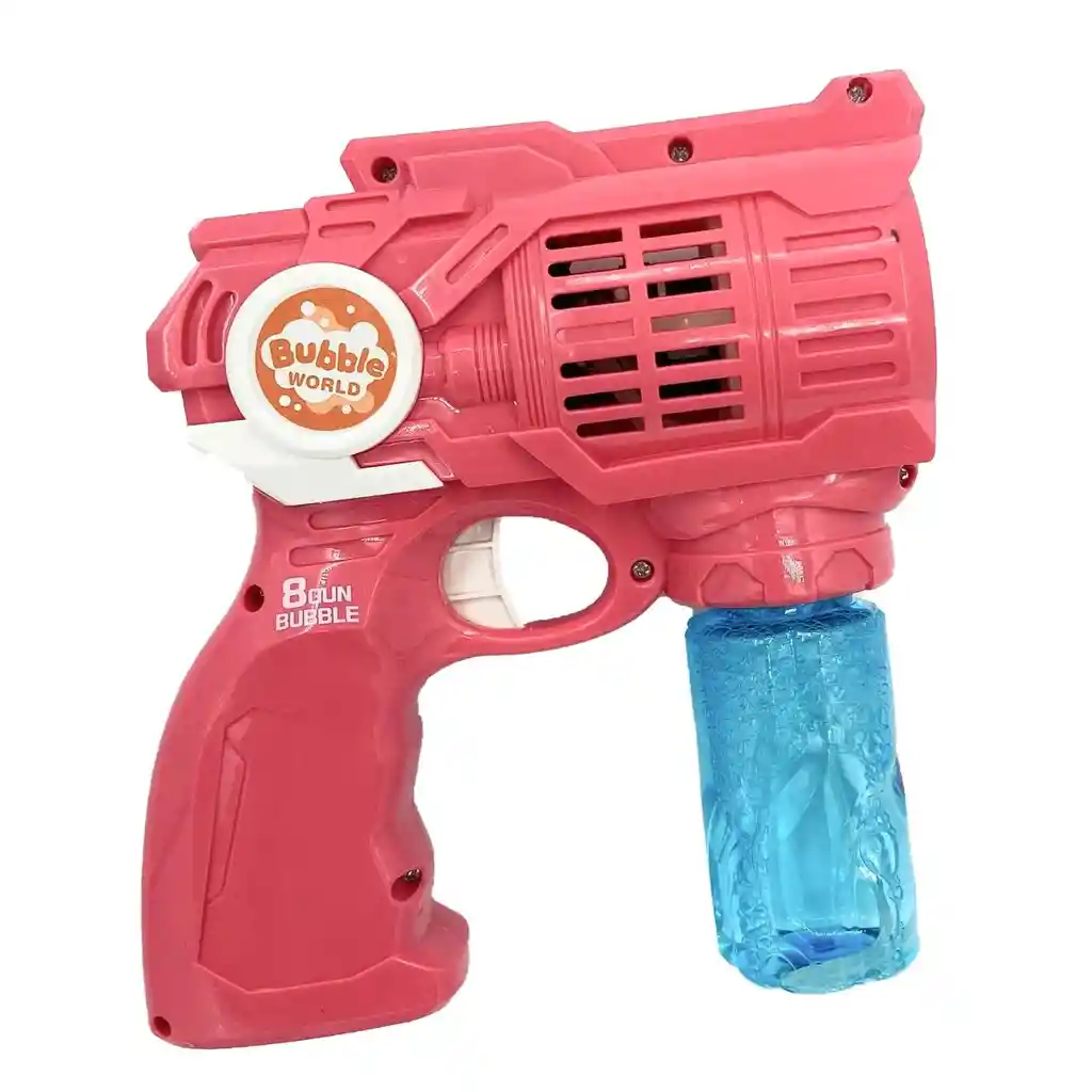Juguete Pistola De Burbujas Automática Con Luces Led Para Niñas Ref, P81388b