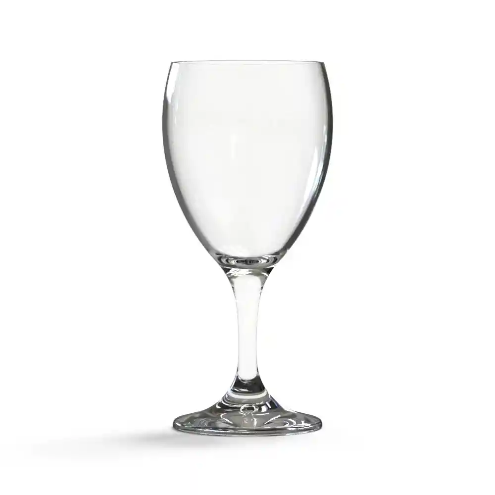 Copa Vino Cristar Aragón X 1 Unidad Vidrio Transparente 250ml Tallo Largo