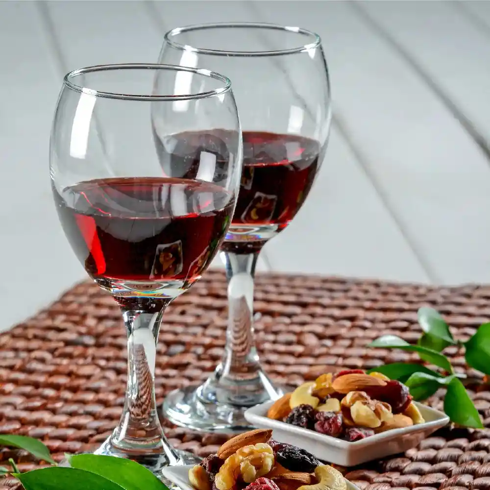 Copa Vino Cristar Aragón X 1 Unidad Vidrio Transparente 250ml Tallo Largo