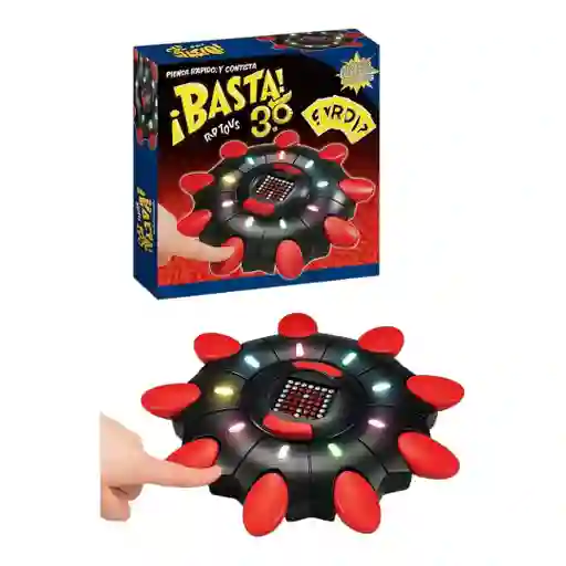 Juego Basta 3.0 Electrónico Con Tablero Digital