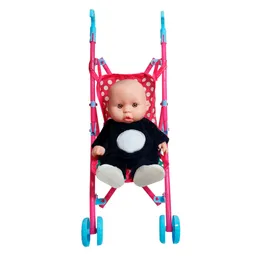 Muñeco Bebe Bebote En Coche Juguete Niñas Interactivo