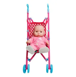 Muñeco Bebe Bebote En Coche Juguete Niñas Interactivo