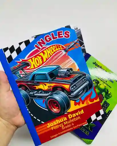 Cuaderno Empastado Rayas 50 Hojas Niño