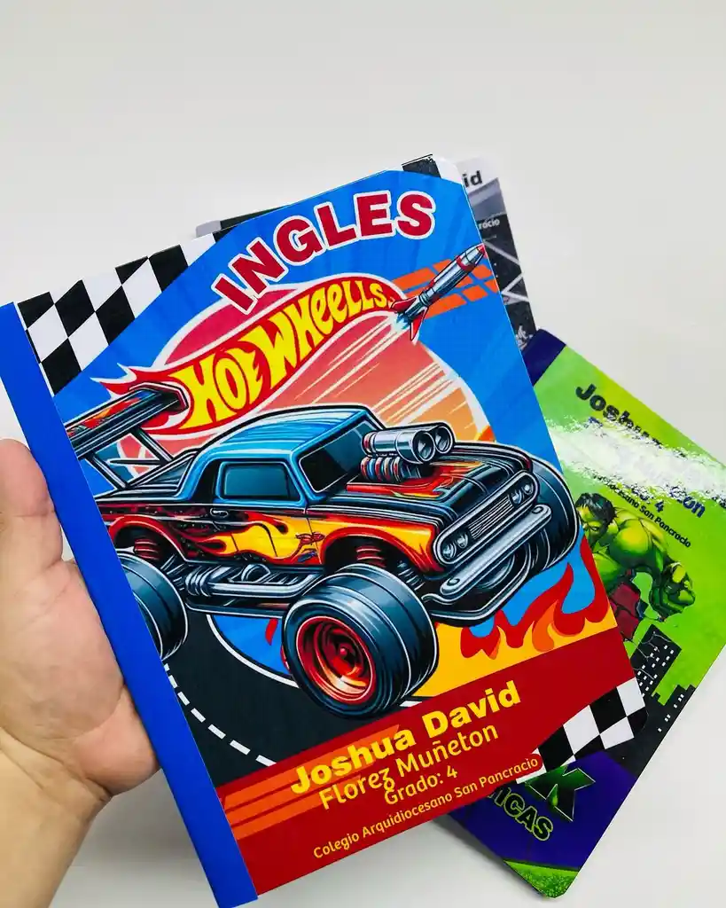 Cuaderno Empastado Rayas 50 Hojas Niño