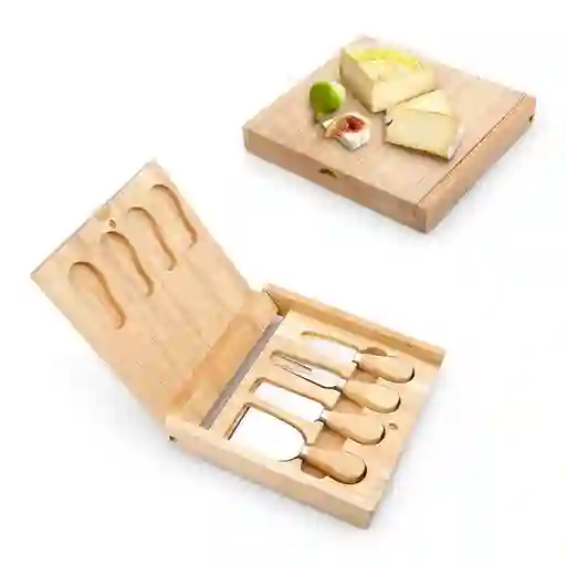 Set Kit Para Corte De Quesos Rectangular X4 Unidades