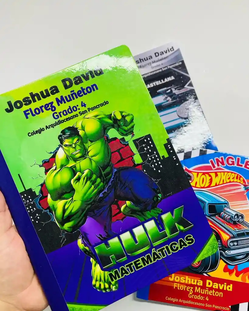 Cuaderno De 100 Hojas Diseño Niño Doble Linea