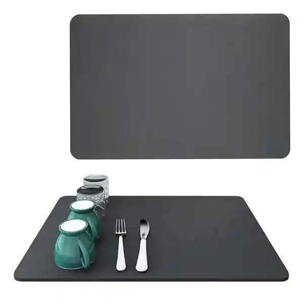 Tapete Alfombrilla Seca Platos Super Absorbente De Cocina