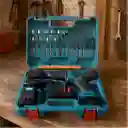 Taladro Atornillador Mini Inalámbrico 24 Piezas Doble Bateria