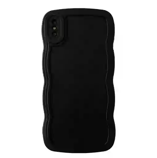 Funda Forro Para Iphone X Negro Mate
