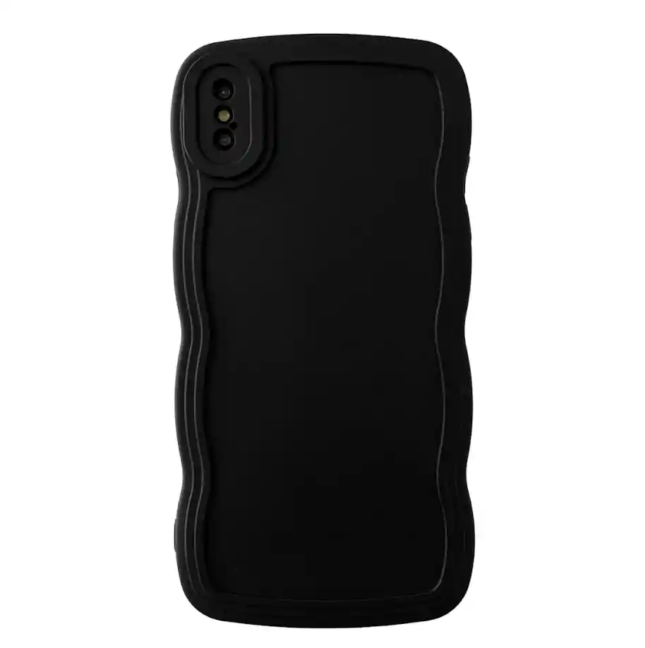 Funda Forro Para Iphone X Negro Mate