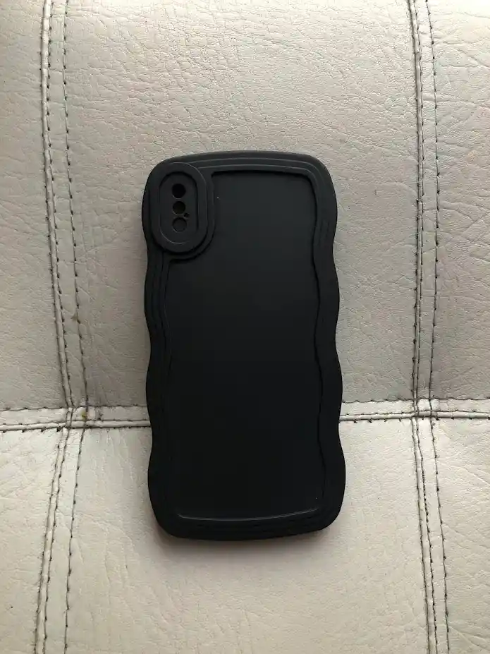 Funda Forro Para Iphone X Negro Mate