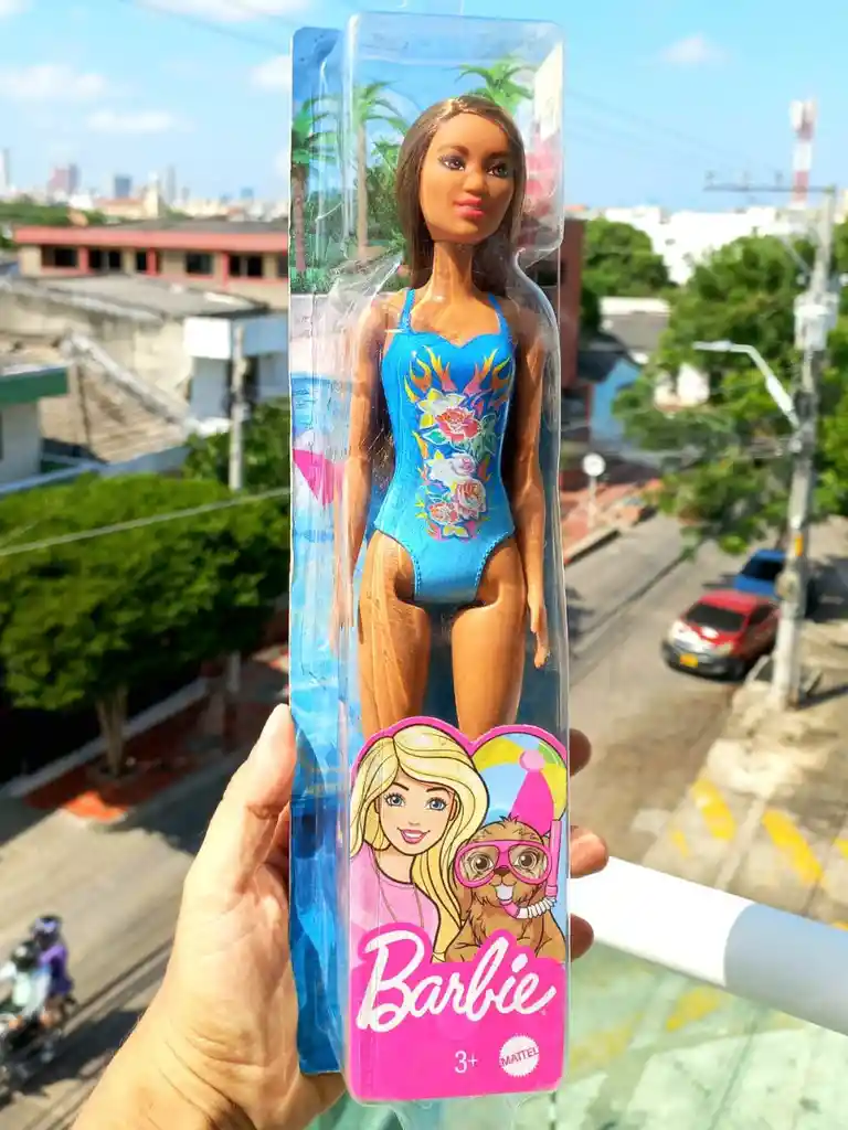 Barbie Original Playa/vestido De Baño