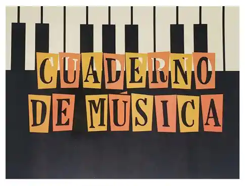 Cuaderno De Musica Media Carta