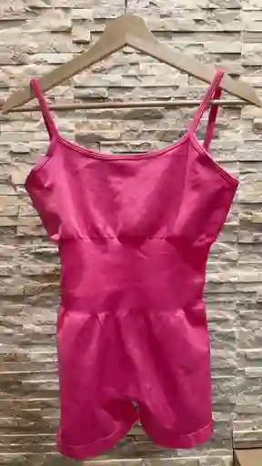 Enterizo Deportivo Mono Essential Fucsia Talla S