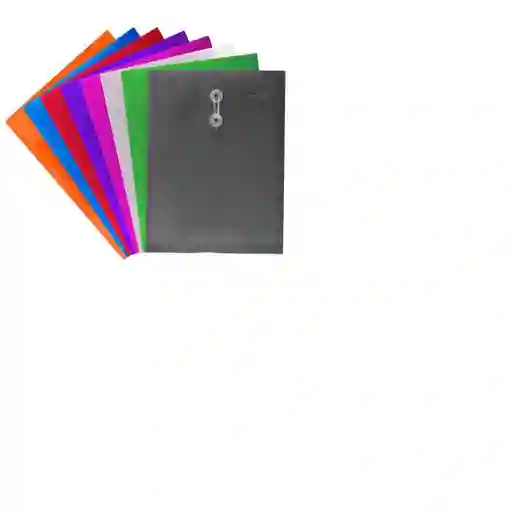 Sobre Plastico Tamaño Carta Con Cordon