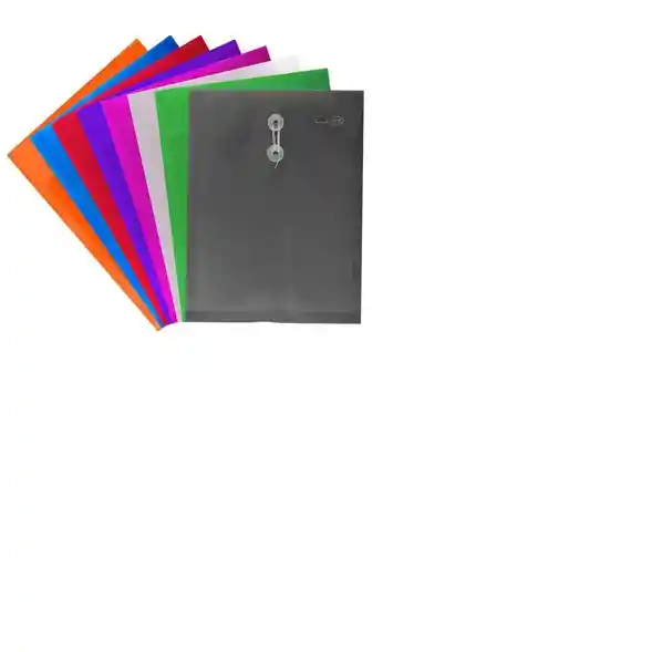 Sobre Plastico Tamaño Carta Con Cordon