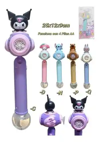 Varita De Burbujas De Kuromi