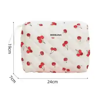 Cosmetiquera Tipo Sobre Cerezas