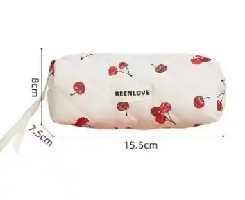 Kit De Viaje 3 Cosmetiqueras - Neceser - Estuches De Cereza 3 Tamaños