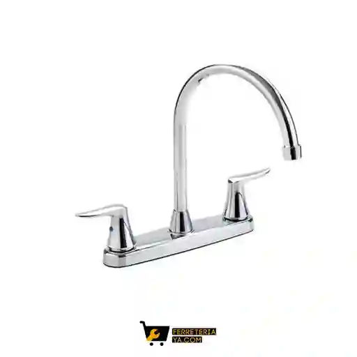 Mezclador Lavaplatos Palanca Doble Nepal Grival Ref: Ne5015551