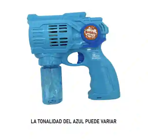 Juguete Pistola De Burbujas Automática Con Luces Led Para Niños Ref. P81388b