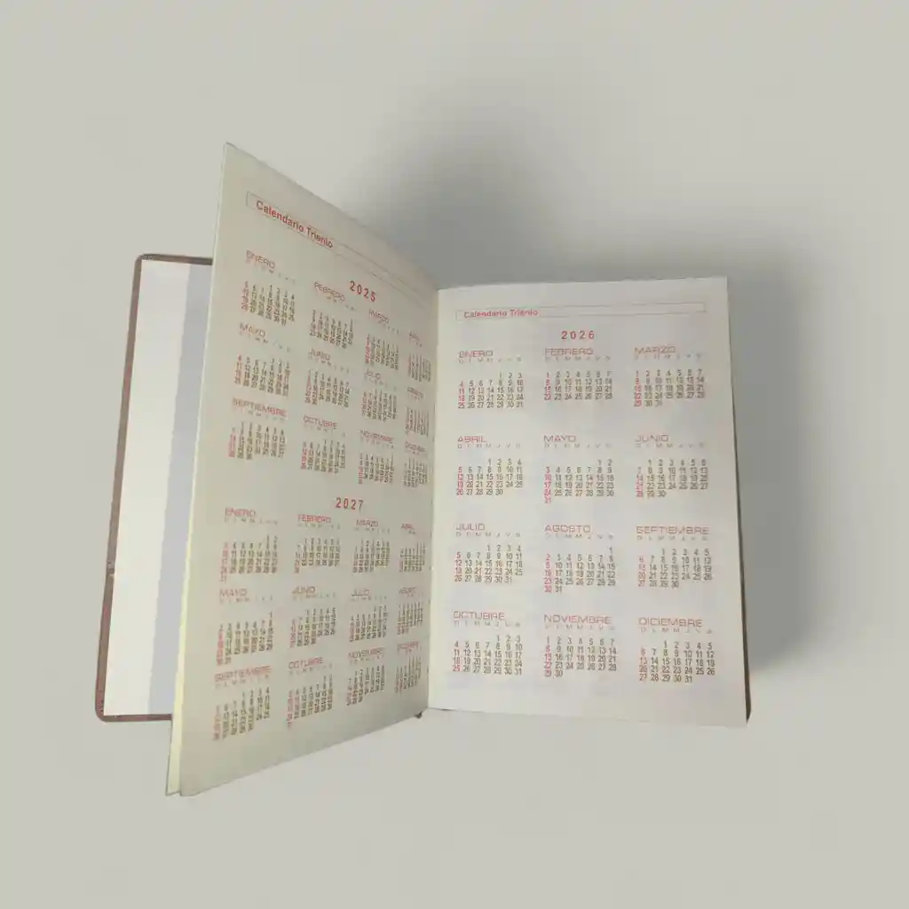 Agenda Planeador 2026 Grande – Organizador Con Horas Y Fechas ✨