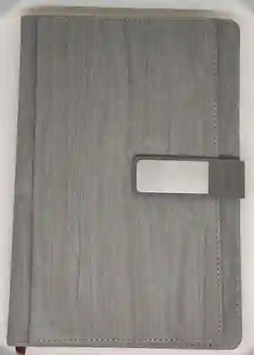 Agenda Cuero Sintetico Rayada 16x21 100h