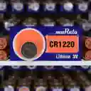 Batería De Litio Cr1220 3v Tipo Moneda Murata X Unidad