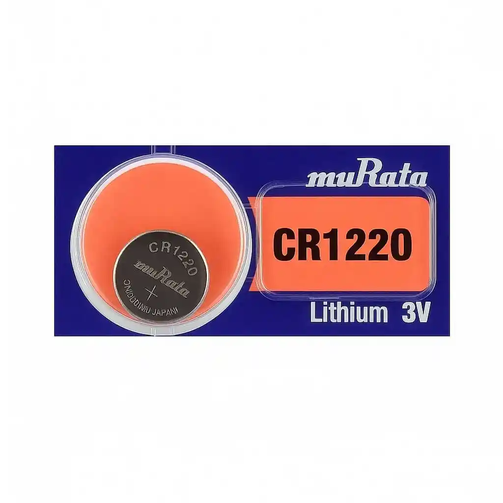 Batería De Litio Cr1220 3v Tipo Moneda Murata X Unidad