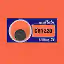 Batería De Litio Cr1220 3v Tipo Moneda Murata X Unidad