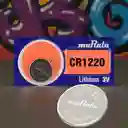 Batería De Litio Cr1220 3v Tipo Moneda Murata X Unidad
