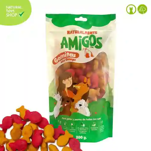 Gomitas Con Omega , Fibra Y Proteina Natural (para Gato Y Perro) 200g