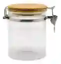 Recipiente Mediano De Vidrio Con Tapa