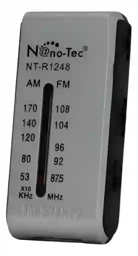 Radio Fm Conector 3.5mm Auriculares Pilas Aa Portátil