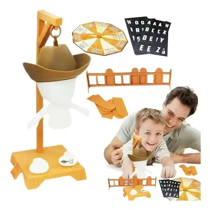 Juego Ahorcado Muñeco Vaquero Interactivo