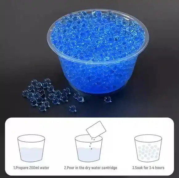Hydrogel Balls, 5000 Unidades De Munición De Hidrogel Para Pistola