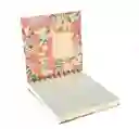 Cuaderno Floral Espiral 14*14cm 100gsm 120hojas