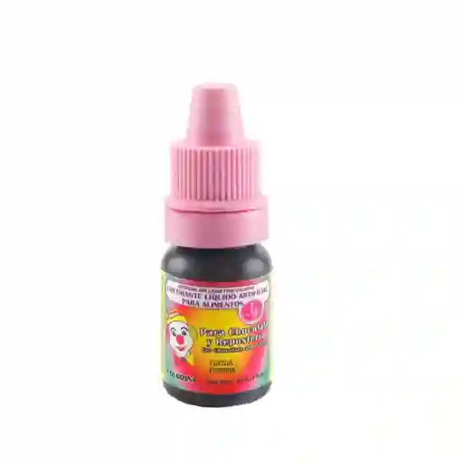 Colorante Fucsia Liquido Artificial Para Alimentos Reposteria 7ml
